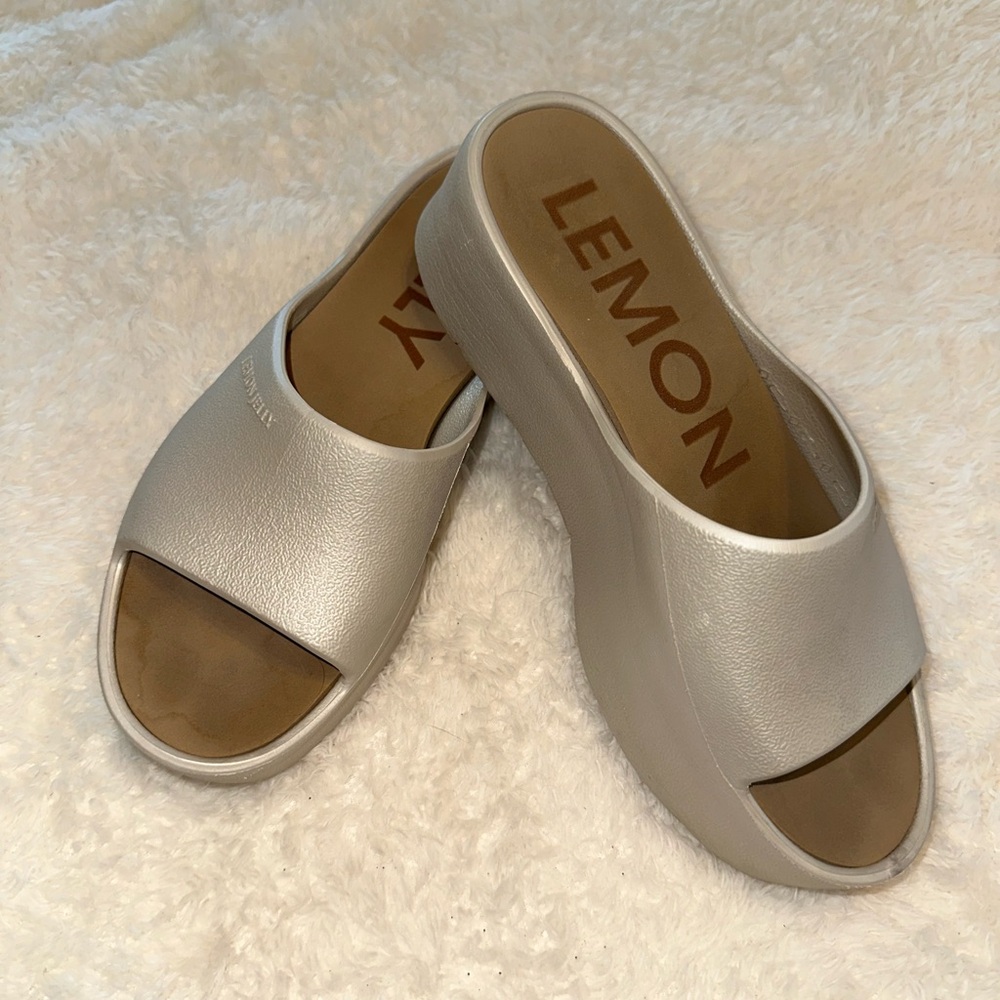 LEMON JELLY Women's Cream Mules